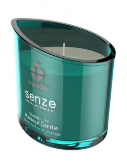 Senze Massage Candle Spearmint Rose Orange